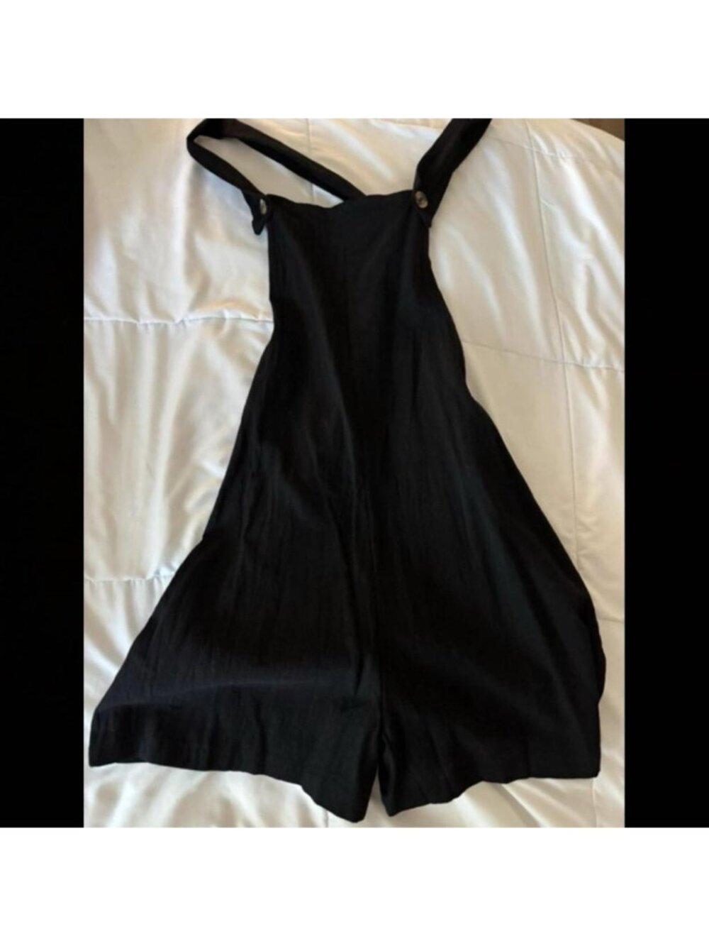 Black boho jumpsuit #jumpsuit good for swim cover up